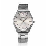 Crystal Stainless Steel Watch