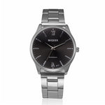 Crystal Stainless Steel Watch