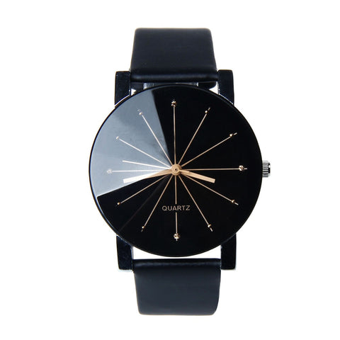 Leather Black Watch