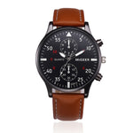 Retro Design Leather Band Watch