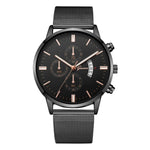 Stainless Steel Black Watch