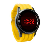 Yellow Waterproof Women Watch
