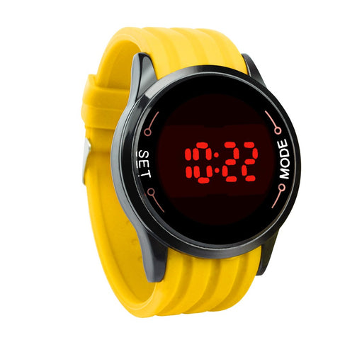 Yellow Waterproof Women Watch