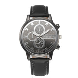 Retro Design Leather Band Watch