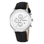 Synthetic Leather Brown Watch