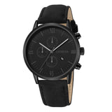 Synthetic Leather Brown Watch