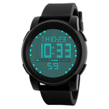 Waterproof Digital Black Watch