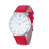 Retro Design Leather Band Women Watch